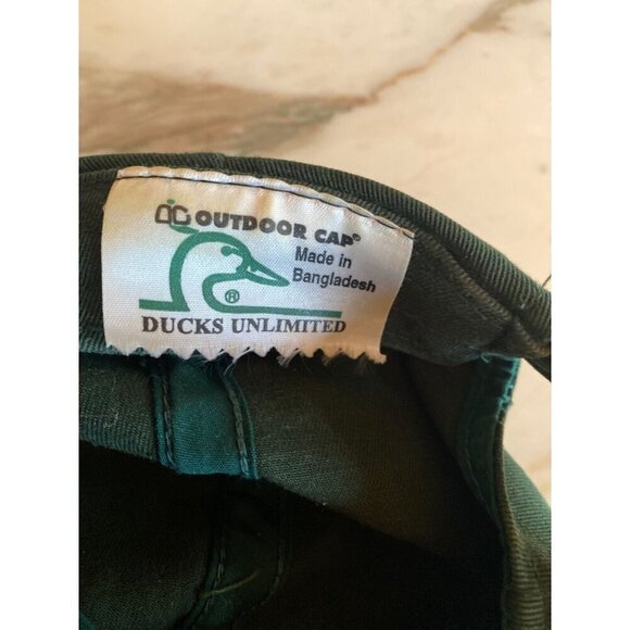 Green  Ducks Unlimited Baseball Hat Cap Adjustable - Picture 6 of 6